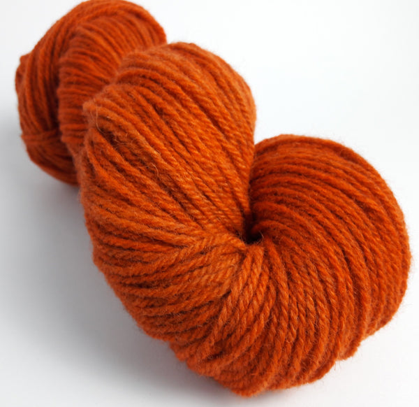 Fflâm hand dyed Welsh DK yarn, Welsh Mule and Welsh Bluefaced Leicester