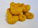 Aur hand dyed Welsh 4ply yarn, Welsh Mule and Welsh Bluefaced Leicester