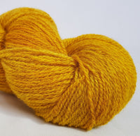 Aur hand dyed Welsh 4ply yarn, Welsh Mule and Welsh Bluefaced Leicester