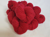 Draig hand dyed Welsh 4ply yarn, Welsh Mule and Welsh Bluefaced Leicester
