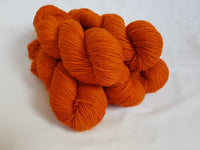 Fflâm hand dyed Welsh 4ply yarn, Welsh Mule and Welsh Bluefaced Leicester