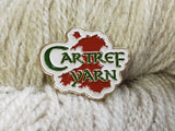 Cartref Yarn enamelled brooch-back badge