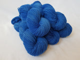 Lagŵn hand dyed Welsh DK yarn, Welsh Mule and Welsh Bluefaced Leicester