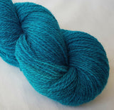 Mynydd Iâ hand dyed Welsh 4ply yarn, Welsh Mule and Welsh Bluefaced Leicester