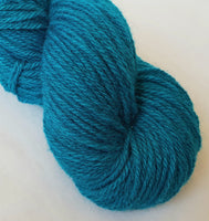 Mynydd Iâ hand dyed Welsh DK yarn, Welsh Mule and Welsh Bluefaced Leicester