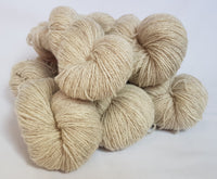 Naturiol undyed Welsh 4ply yarn, Welsh Mule and Welsh Bluefaced Leicester