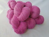 Rhosyn hand dyed Welsh 4ply yarn, Welsh Mule and Welsh Bluefaced Leicester