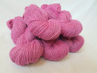 Rhosyn hand dyed Welsh DK yarn, Welsh Mule and Welsh Bluefaced Leicester