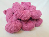 Rhosyn hand dyed Welsh DK yarn, Welsh Mule and Welsh Bluefaced Leicester