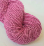 Rhosyn hand dyed Welsh DK yarn, Welsh Mule and Welsh Bluefaced Leicester