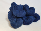 Saffir hand dyed Welsh 4ply yarn, Welsh Mule and Welsh Bluefaced Leicester